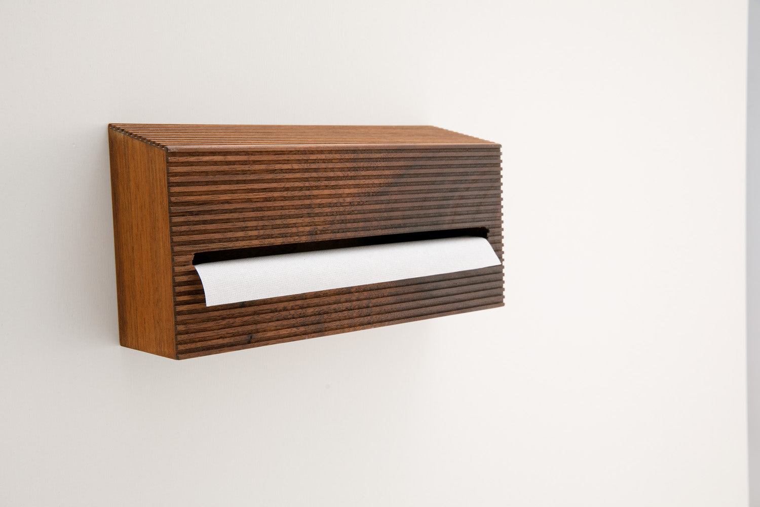 Natural wood paper holder H