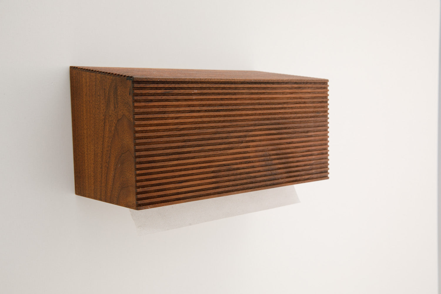 Natural wood paper holder V