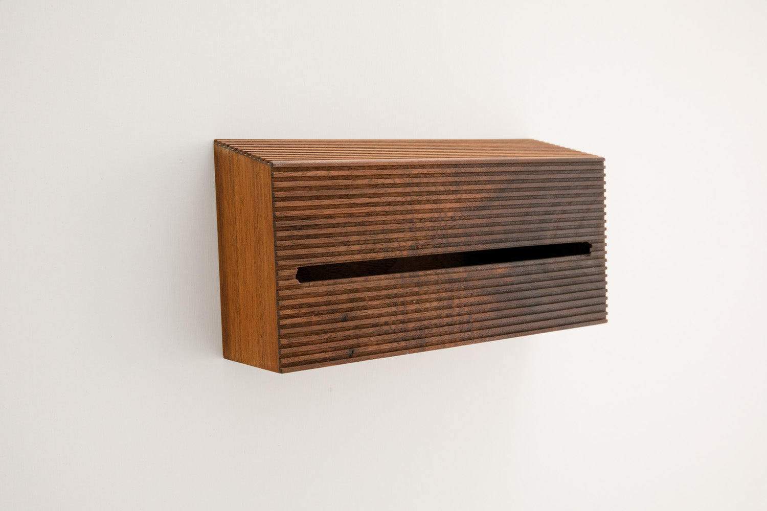 Natural wood paper holder H