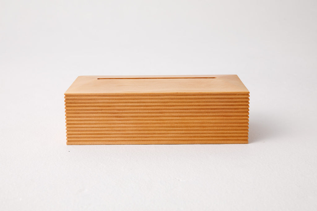 天然木のTissue Paper Box Case TALL