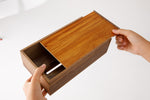 天然木のTissue Paper Box Case MID
