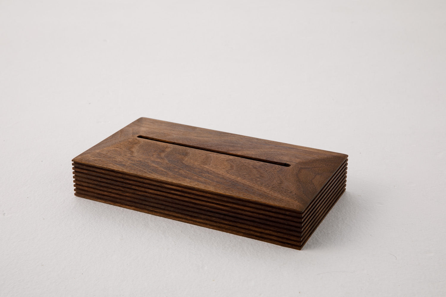 天然木のティッシュペーパーボックスカバー THIN